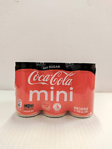 COCA COLA MINI CARBONATED DRINK 6X180ML NO Sugar