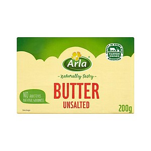 ALRA BUTTER IN FOIL UNSALTED, 200G