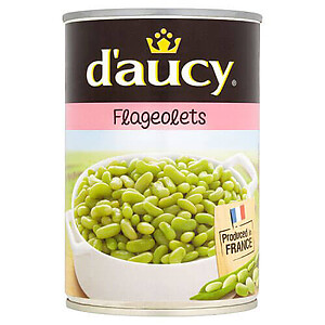 DAUCY EXTRA FINE FLAGEOLETS BEANS 400G