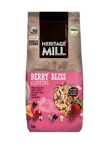 HERITAGE MILL BERRY BLISS CLUSTERS 1KG