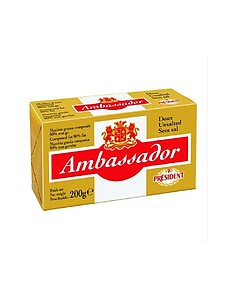 AMBASSADOR DAIRY SPREAD, 200G, UNSALTED