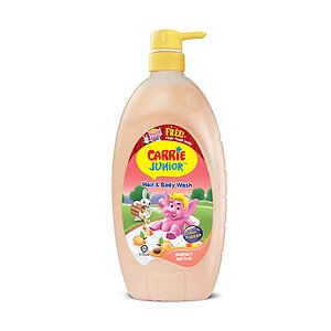 CARRIE JUNIOR HAIR & Body Wash APRICOT YOGHURT 1000G