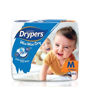 DRYPERS WEE WEE DRY MEGA PACK, M74