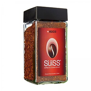 HACO SUISS ESPRESSO DARK ROASTED COFFEE, 100G