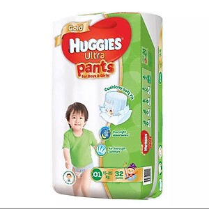 HUGGIES ULTRA PANTS BOY & GIRL SJ, XXL32