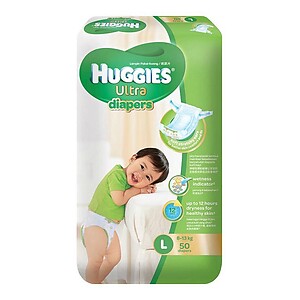 HUGGIES ULTRA OPEN SUPER JUMBO, L50