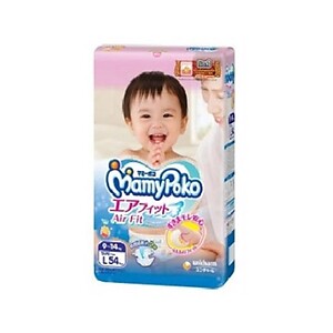 MAMY POKO OPEN AIR FIT Diapers, L54