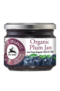 ALCE NERO ORGANIC PLUM JAM, 270G