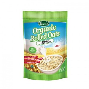 ANZENE ORGANIC ROLLED OATS, 500G, REG