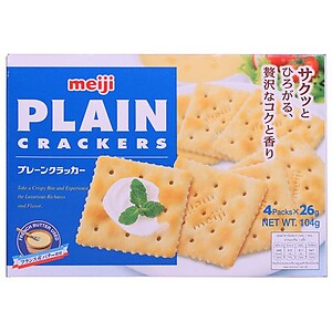 MEIJI PLAIN CRACKERS 104G