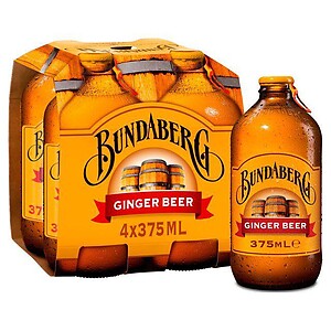 BUNDABERG ROOT BEER DRINK 4X375ML