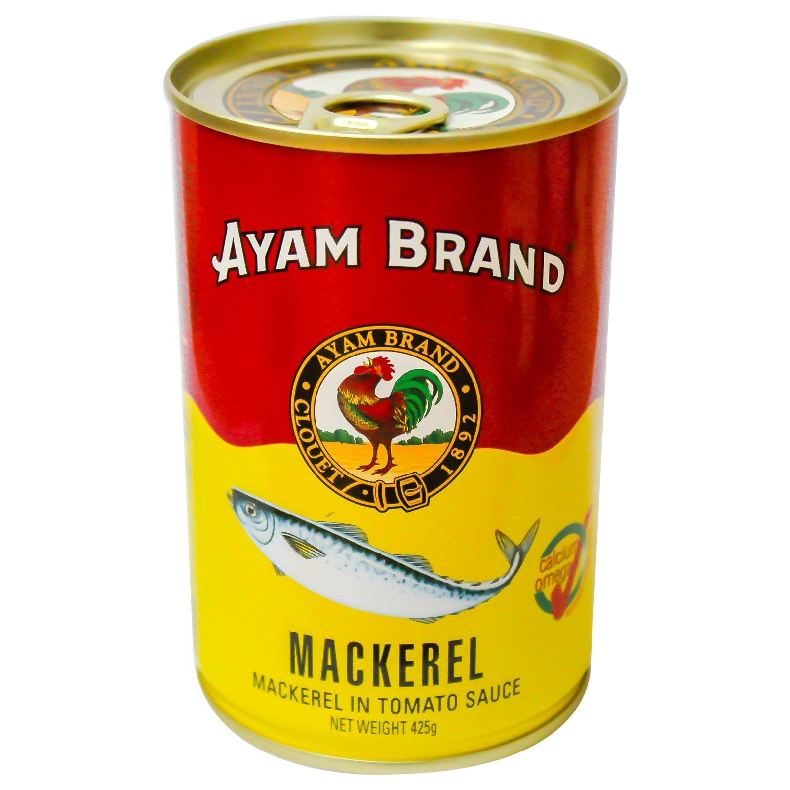 AYAM BRAND MACKEREL IN TOMATO SAUCE 425GM