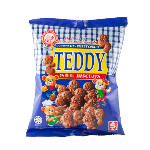 HUP SENG CHOCOLATE TEDDY BISCUIT 120GM