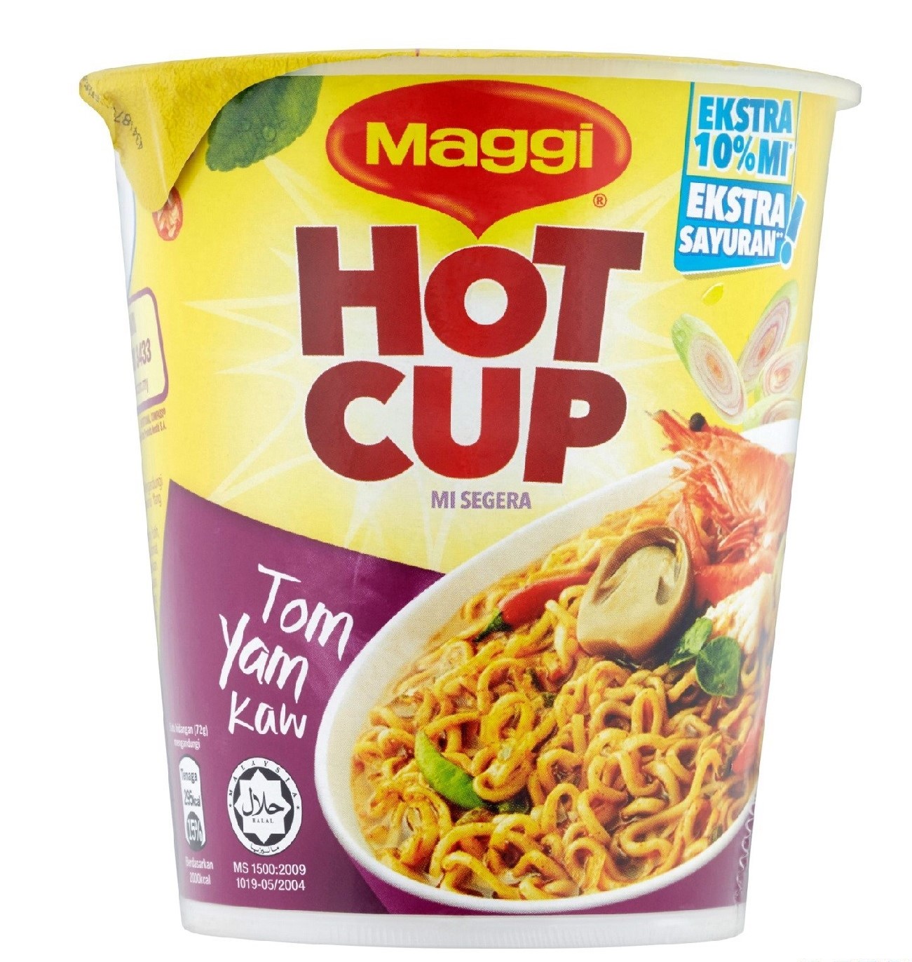 MAGGI TOM YAM HOT CUP INSTANT NOODLES 61G