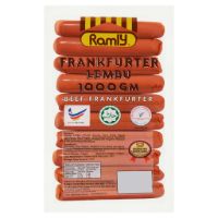 RAMLY BEEF FRANKFURTER 1KG