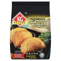 KG PASTRY VEGETABLE CURRY PUFF 400G