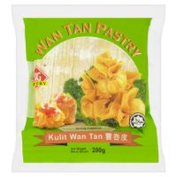 KG PASTRY WANTAN PASTRY SQUARE 200GM