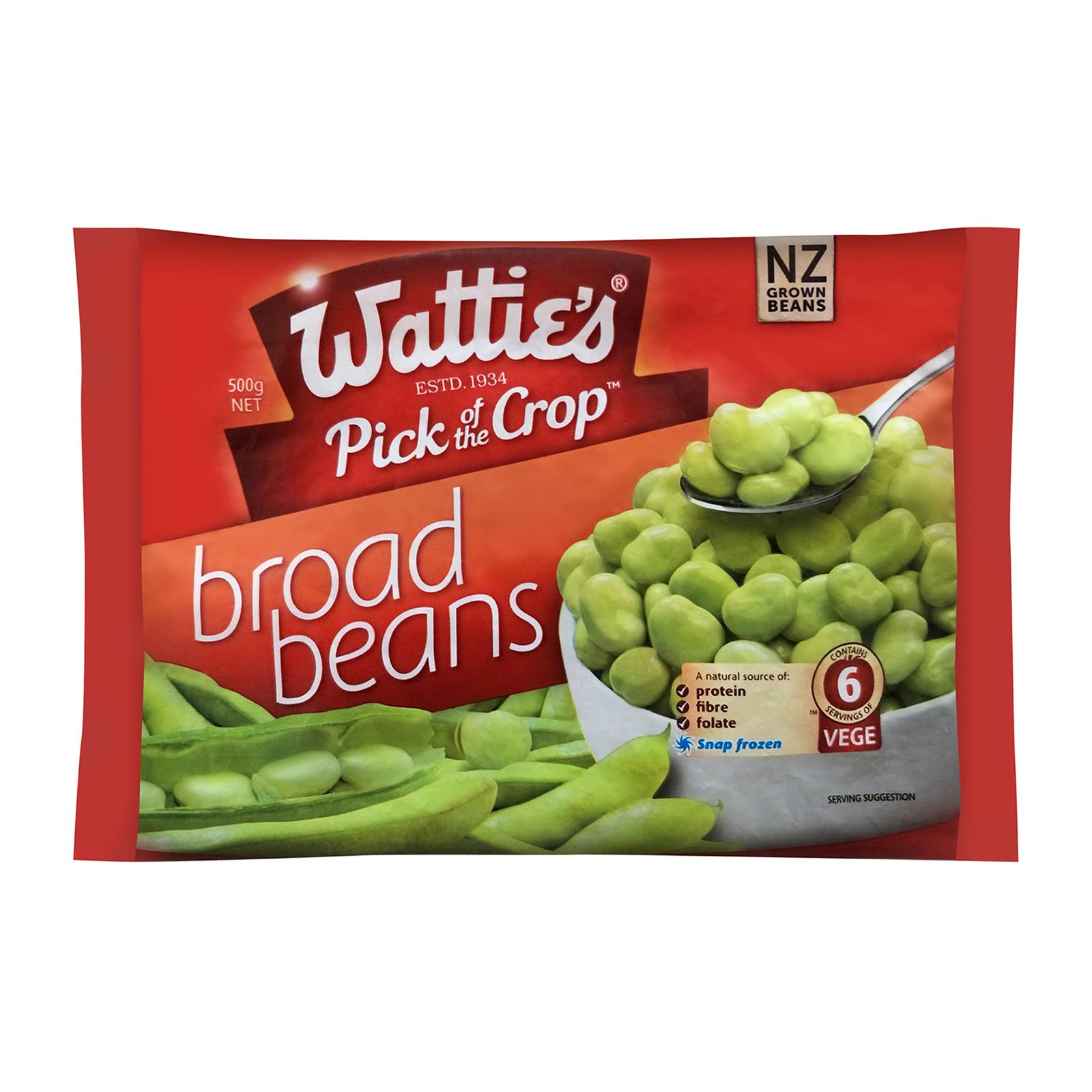 WATTIE'S BROAD BEANS 500G