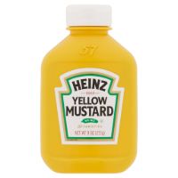 HEINZ YELLOW MUSTARD 9OZ