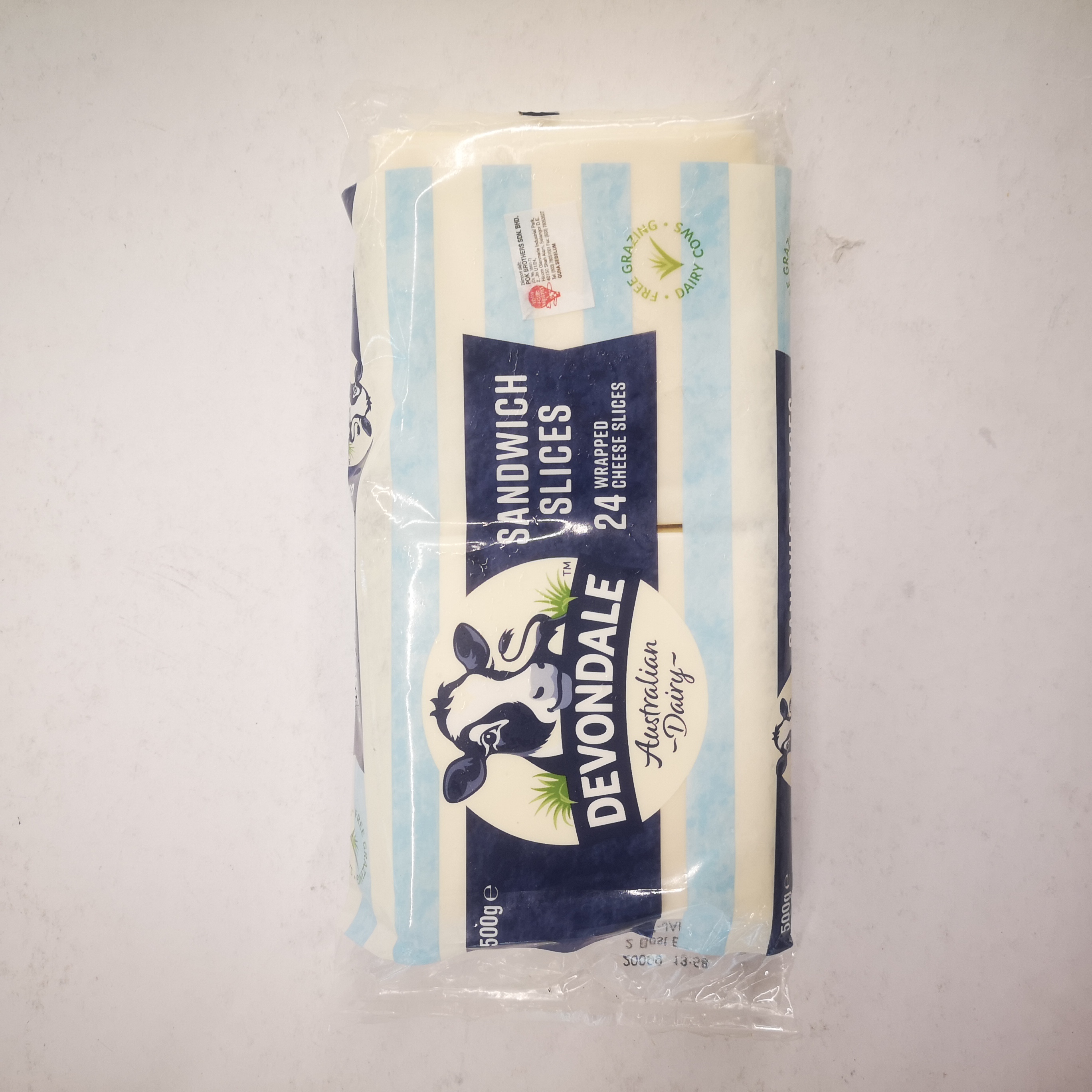 DEVONDALE SLICED CHEESE 500GM