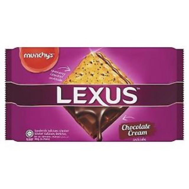 MUNCHY'S LEXUS CHOCOLATE CREAM SANDWICH 190GM