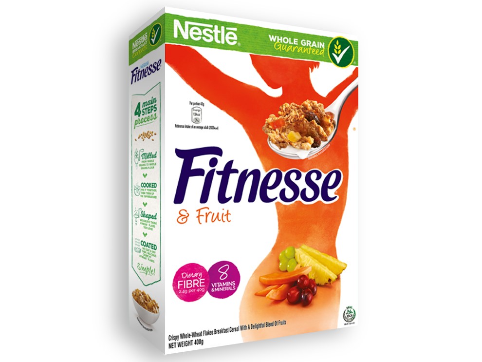 NESTLE FITNESSE AND FRUIT CEREAL 400GM