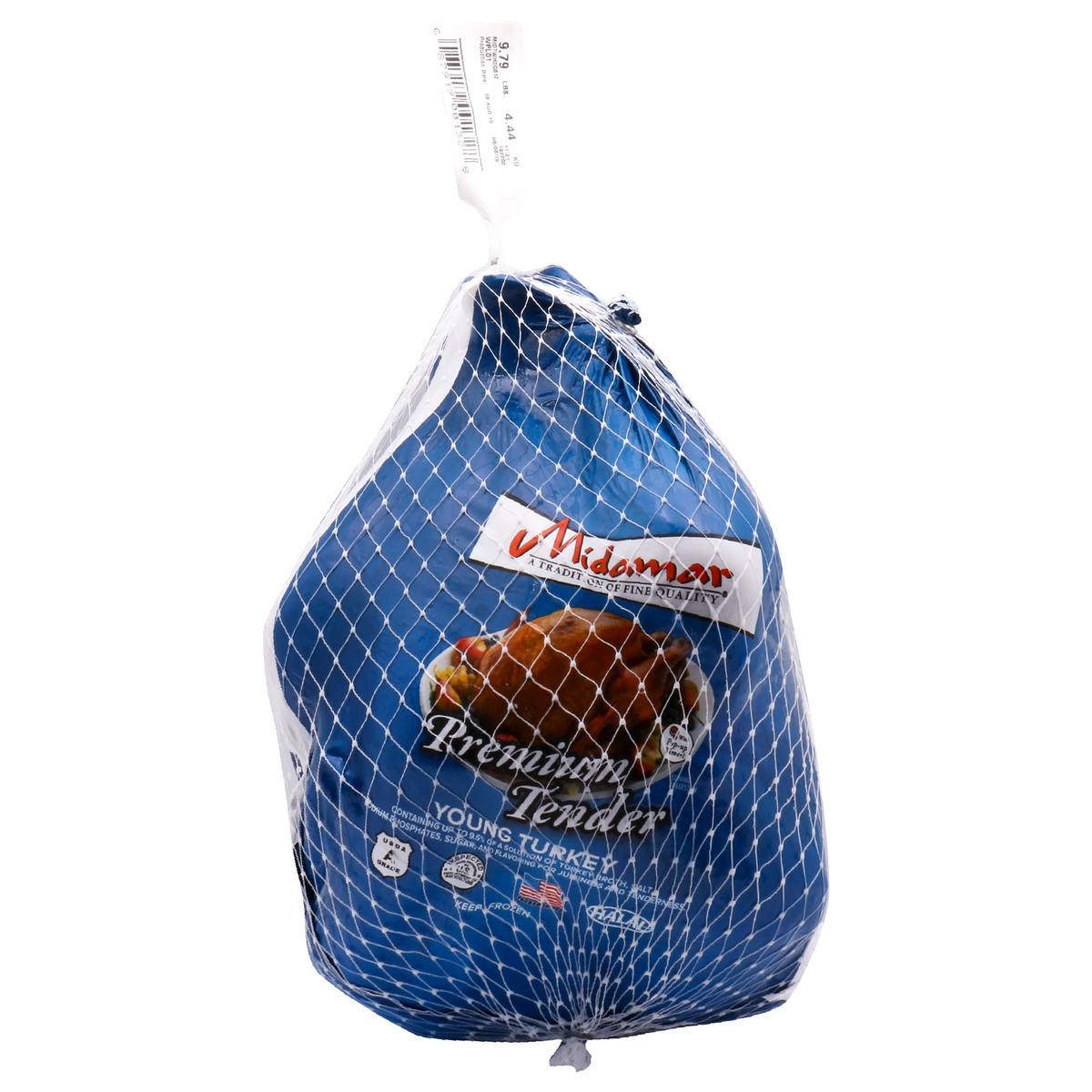 FROZEN WHOLE TURKEY (5-5.5KG)