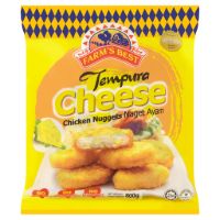 FARMSBEST TEMPURA CHICKEN NUGGETS (CHEESE) 800GM