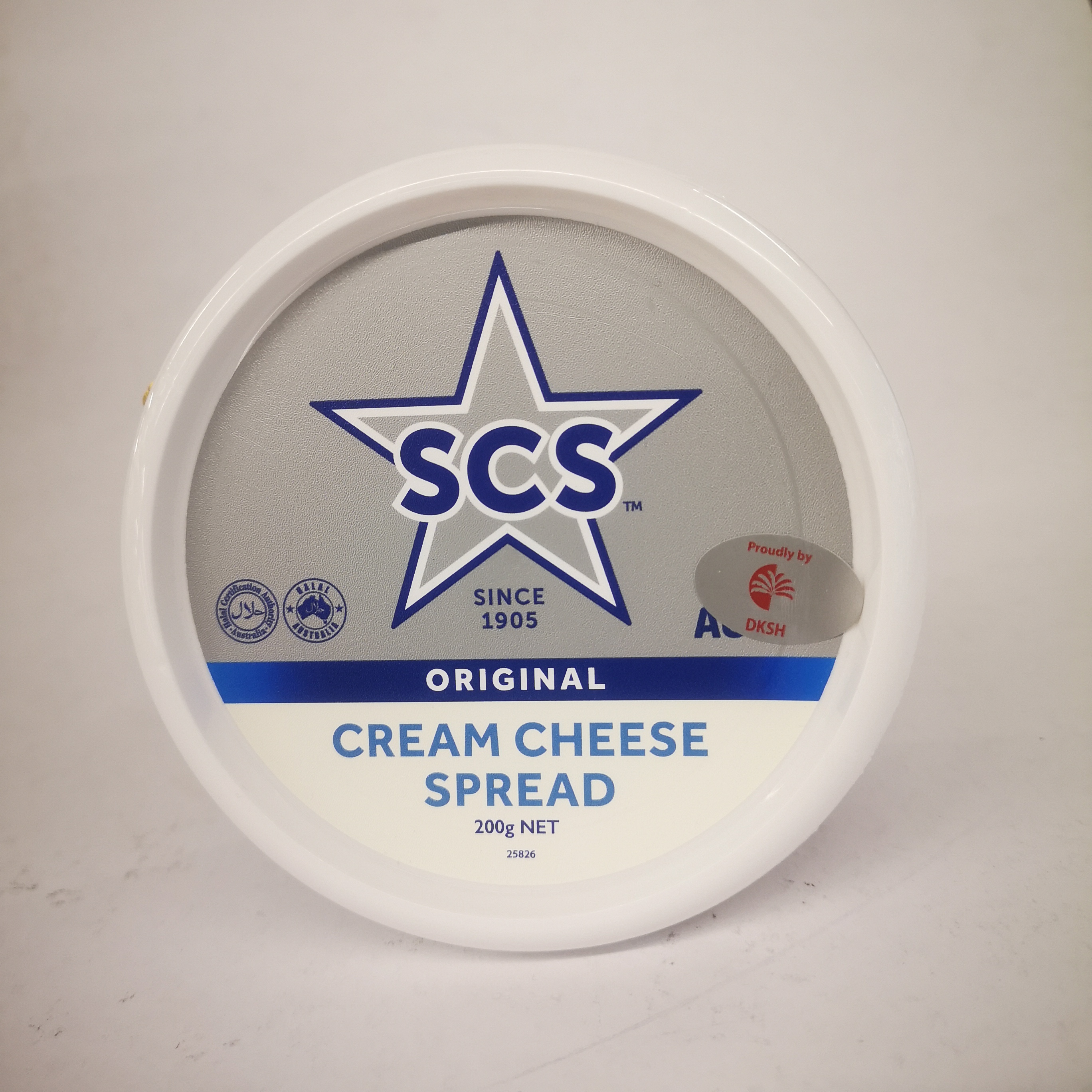 SCS CREAM CHEESE 24S 200GM