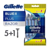 GILLETTE BLUE II RZR P/BAG DISP 5+1