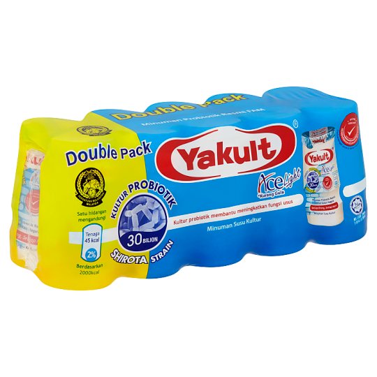 YAKULT ACE DOUBLE PACK LIGHT 80ML