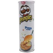 PRINGLES PIZZA POTATO CRISPS 107GM