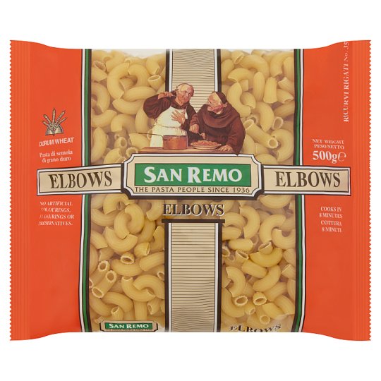 SAN REMO ELBOWS 500GM