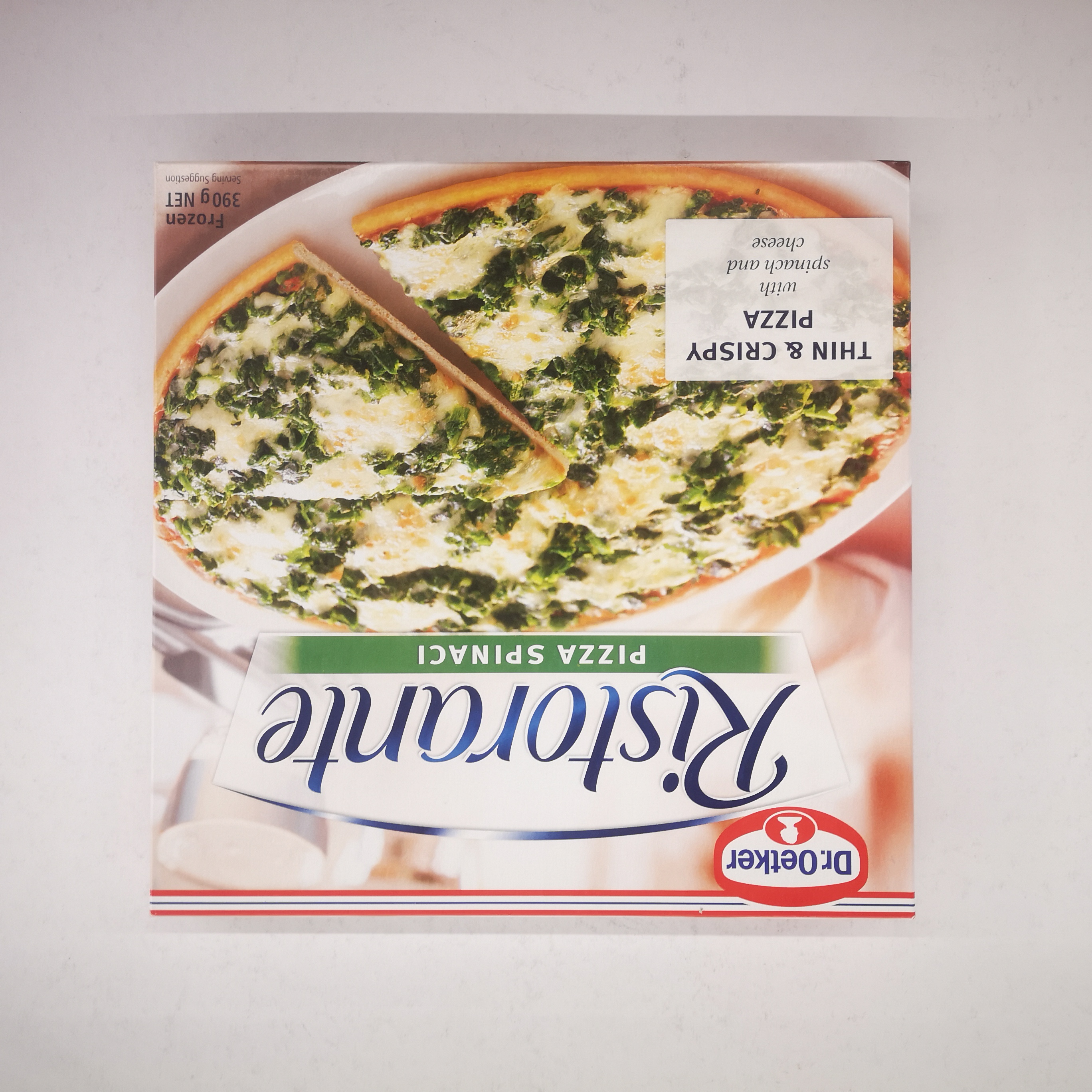 DR OETKER RISTORANTE PIZZA SPINACI 390GM