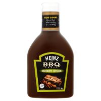 HEINZ HICKORY SMOKE BBQ SAUCE 580GM