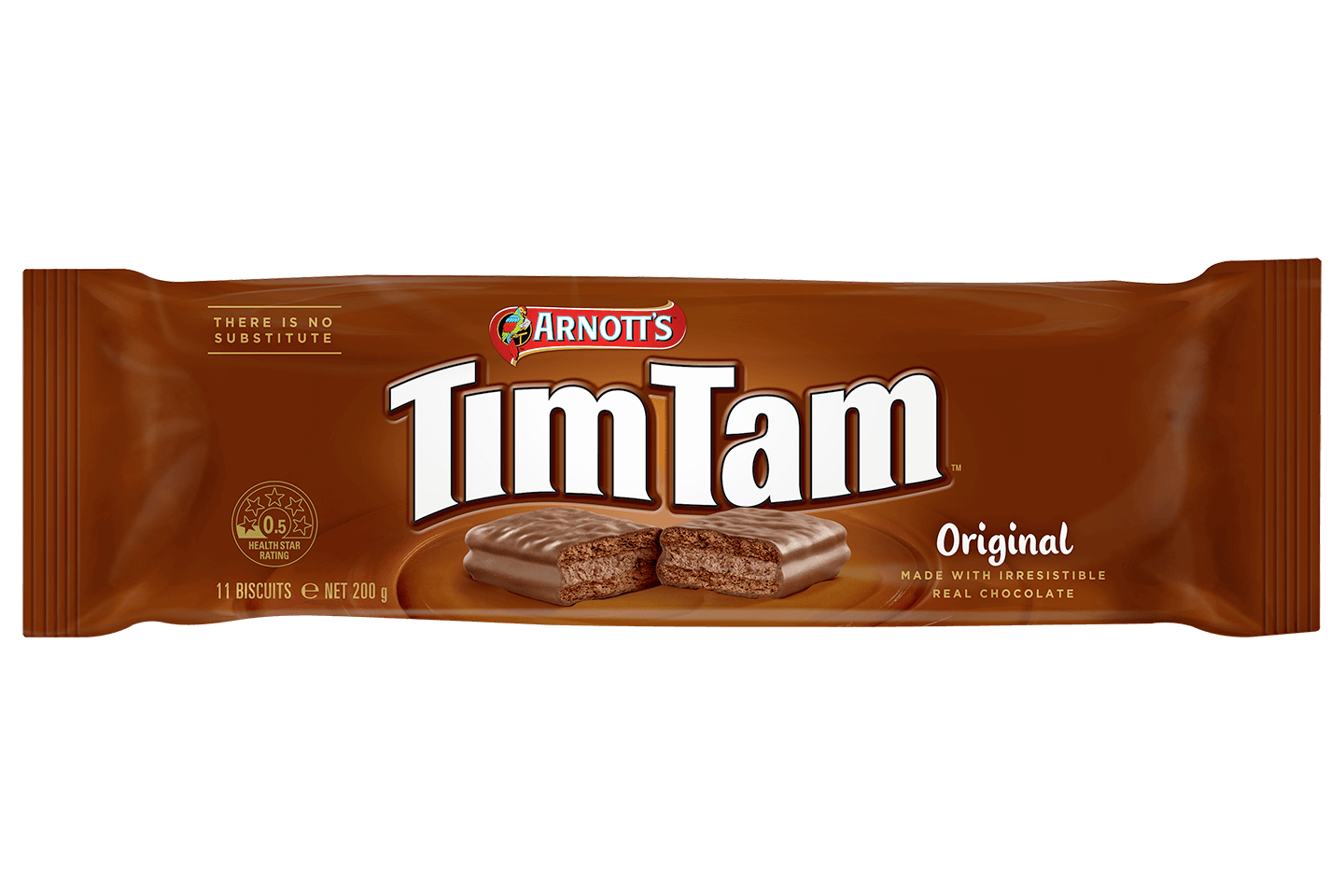 ARNOTT'S TIM TAM ORIGINAL CHOCOLATE BISCUIT 200GM