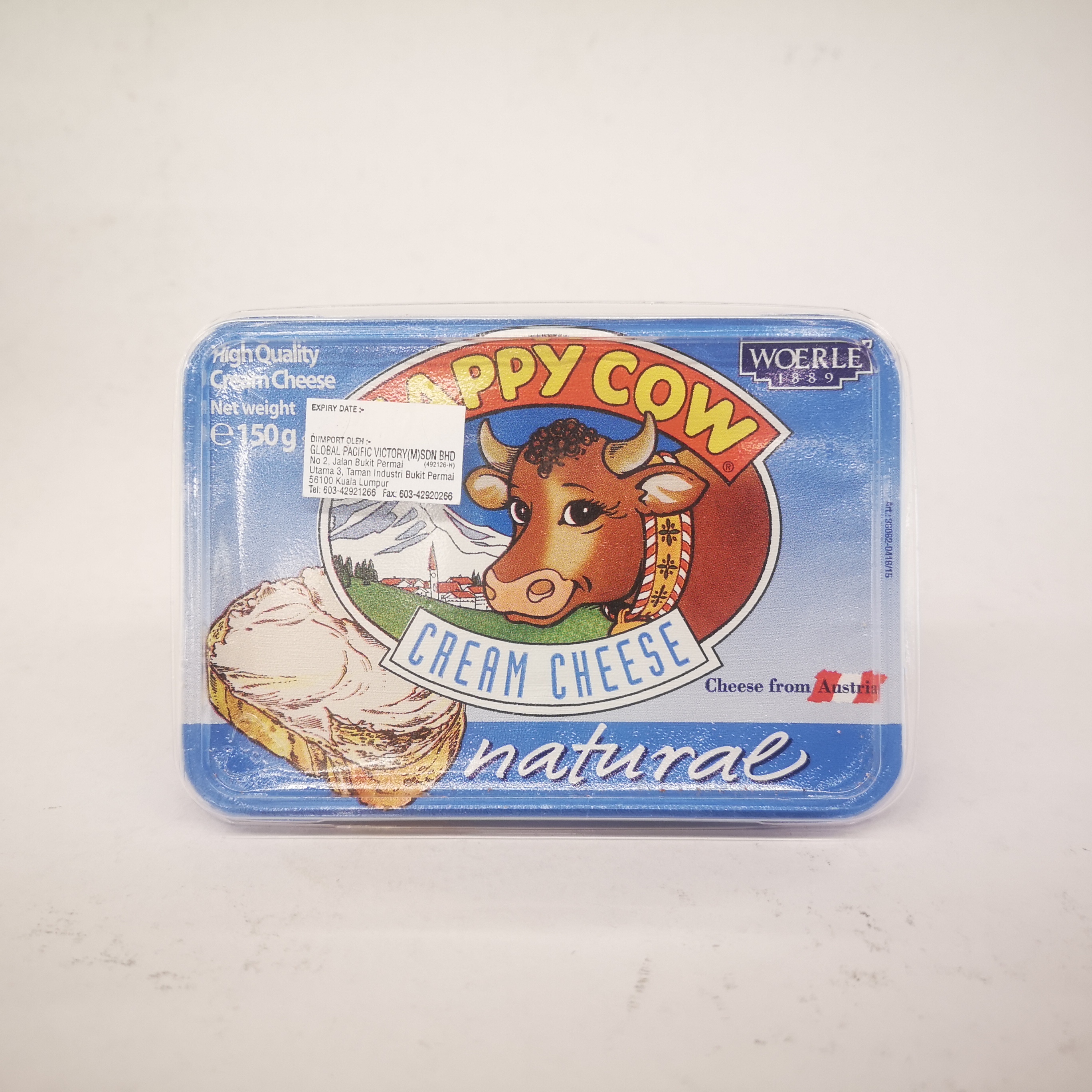 HAPPY COW CREAM CHEESE 150GM