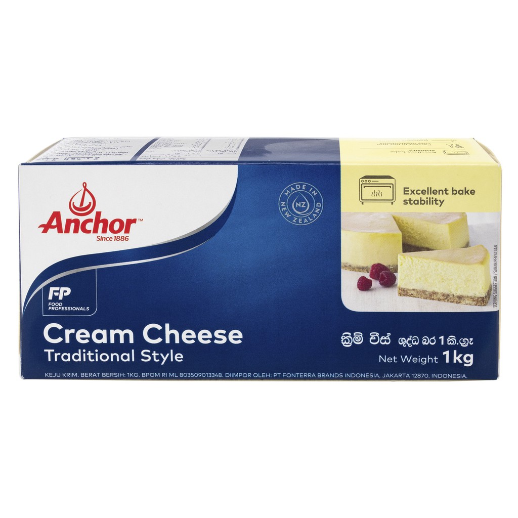 ANCHOR CREAM CHEESE, 1KG