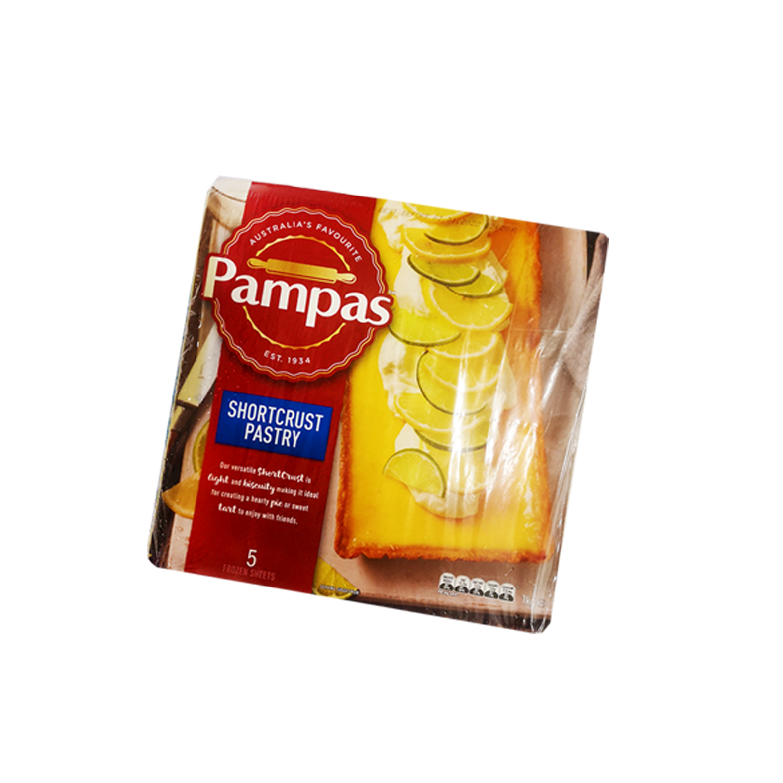 PAMPAS SHORTCRUST PASTRY 1KG