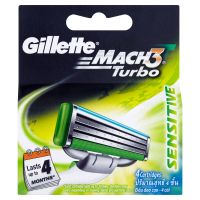 GILLETTE MACH 3 SENSITIVE REFILL CART 4S