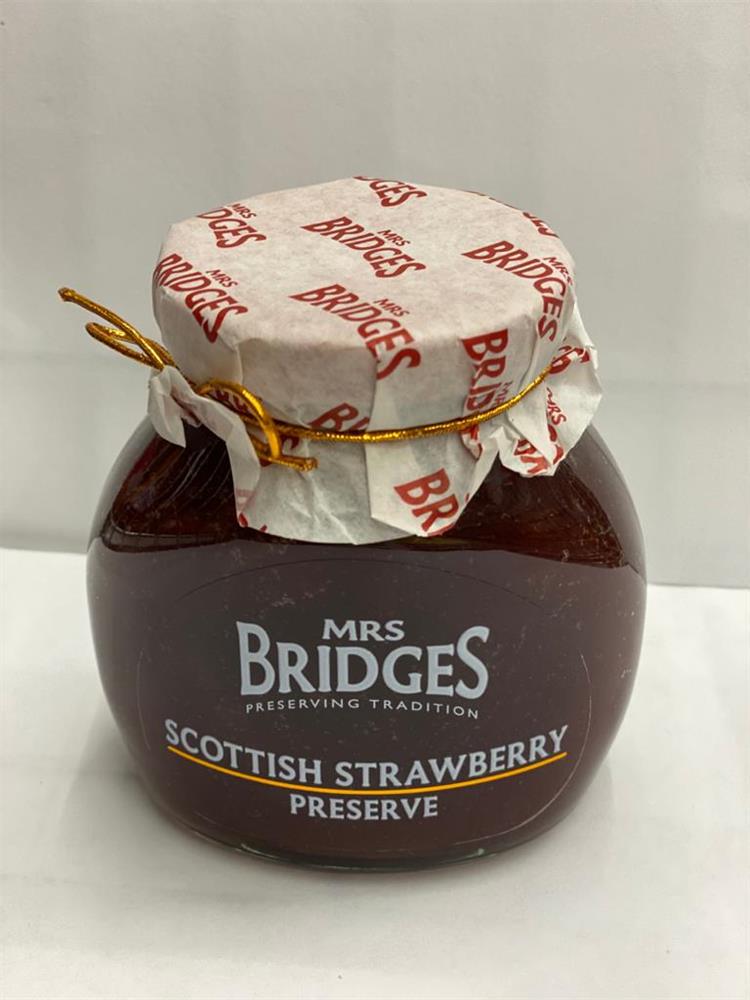 MRS BRIDGES PRESERVING TRADITION 340GM STAWBERRY