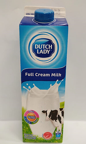 DUTCH LADY FRESH MILK FULL CREAM 1L