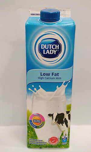 DUTCH LADY FRESH MILK LOW FAT 1L 