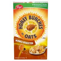 POST HONEY BUNCHES OF OATS HONEY ROASTED, 411G