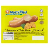 NUTRIPLUS CHEESE CHICKEN FRANKFURTER 300G