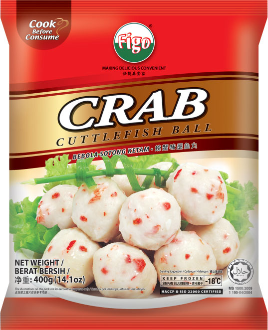 FIGO CRAB CUTTLEFISH BALL 400G