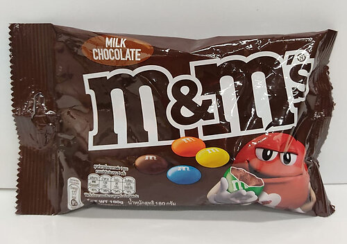 M&M CHOCOLATE 180GM MILK CHOCOLATE 