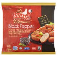 AYAMAS PREMIUM CHICKEN COCKTAIL BLACK PEPPER 500G