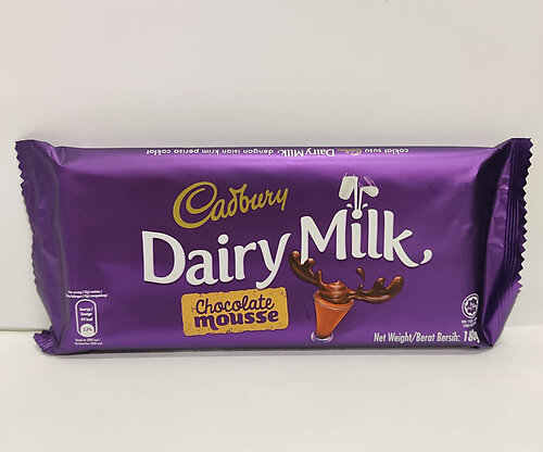 CADBURY DAIRY MILK CHOC 180GM CHOCOLATE MOUSSE