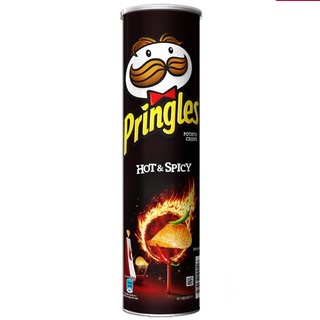 PRINGLES CHIPS HOT AND SPICY 107G